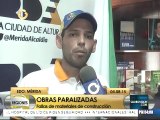 Escasez de materiales dificulta ejecución de obras en Alcaldía de Mérida