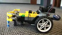 Bluetooth mouse steers Lego car