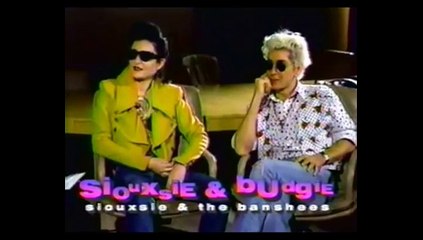 Скачать видео: SIOUXSIE & THE BANSHEES – Siouxsie & Budgie i/v ('Request Video' show, L.A. KDOC-TV, USA , Dec 1991)