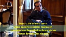 Entrevista al Rector de la Pontificia Universidad Católica de Chile, Doctor - Ignacio Sanchez.