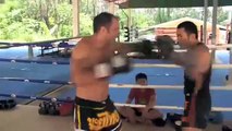 Iron Man   Randy Hale Muay Thai highlight reel Knockout Fighting