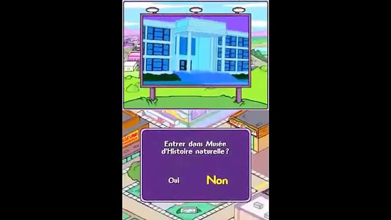 Les Simpson le jeu DS Grabuge au musée - video Dailymotion