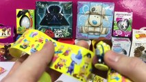 Губка Боб Квадратные Штаны яйца киндер сюрприз - SpongeBob Squarepants Surprise Eggs Unbox