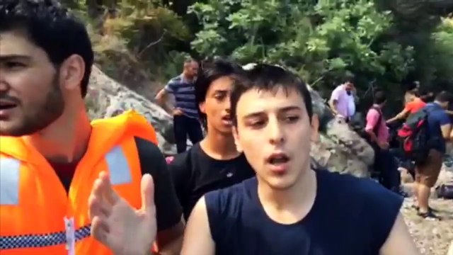 Refugees brave the Aegean Sea for new lives