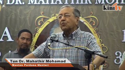 Download Video: Mahathir: Tanggungjawab Umno gugurkan Najib