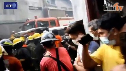 28 mati dalam kebakaran kilang selipar di Manila