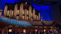 Mormon Tabernacle Choir and Orchestra at Temple Square perform 