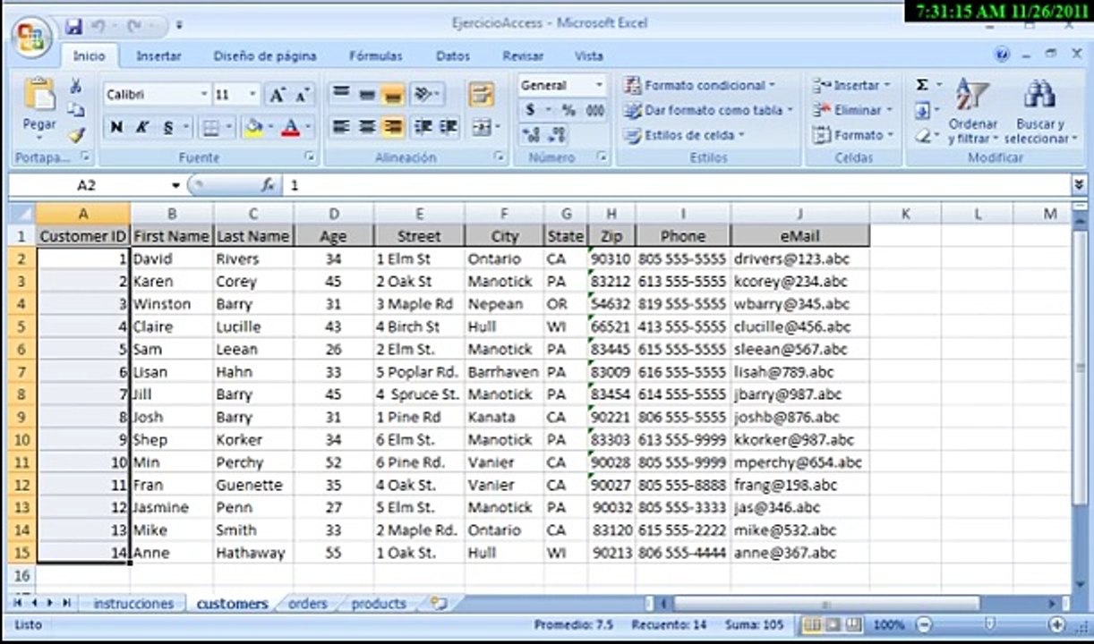 Tutorial de Access Español