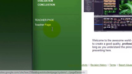 Google Sites: How to Edit Sidebar & Header