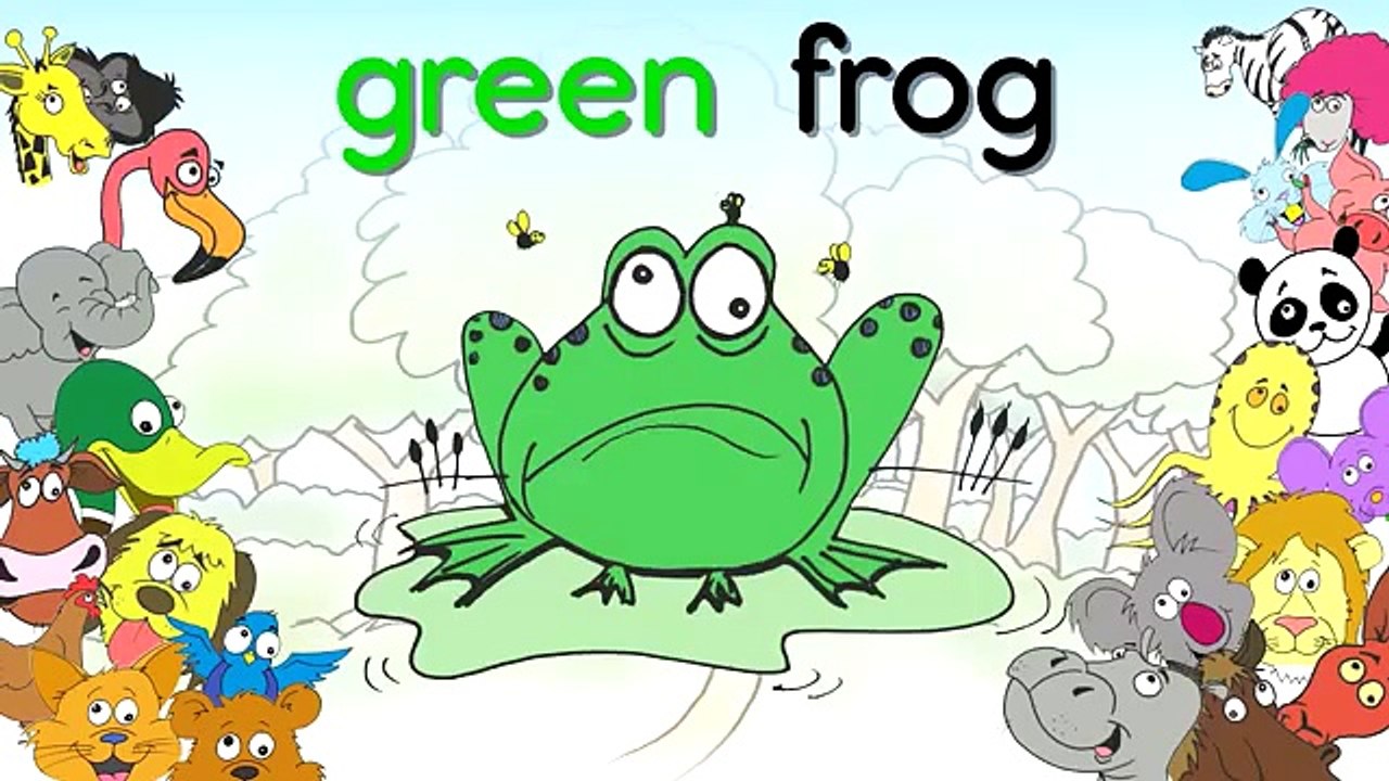 Colors and Animals Adjective Noun ELF Learning - video Dailymotion