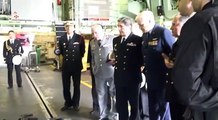 Visita à Marinha de SEXA o Chefe do Estado-Maior General das Forças Armadas