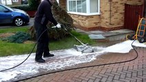 How to pressure clean a block paved driveway - Yorkshire Driveway Cleaning & Sealing Services