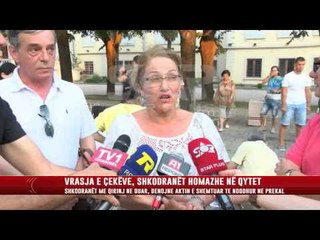 VRASJA E ÇEKËVE, SHKODRANËT HOMAZHE NË QYTET