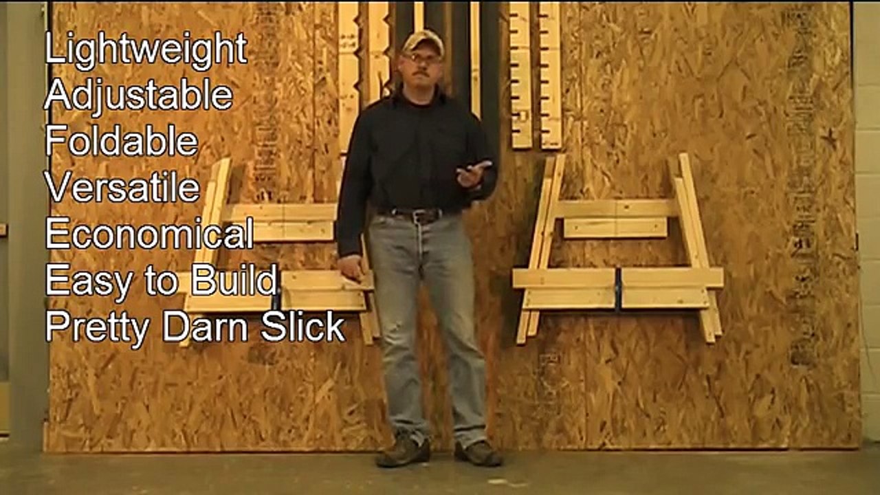 Sawhorse "The Ultimate Folding Sawhorse" Shopdog