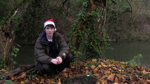 RIVER CARP FISHING Christmas Special - Carl and Alex Fishing - 2013