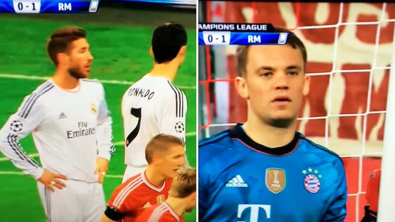 Real Madrid Vs Bayern (FIGHT COPILATION)