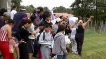 First group of Syrian refugees arrives in Uruguay