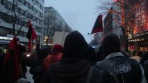 Solidarity with the anti-fascists in Greece - demonstration in Tampere - English subtitles