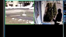 PTZ camera activated by motion detection