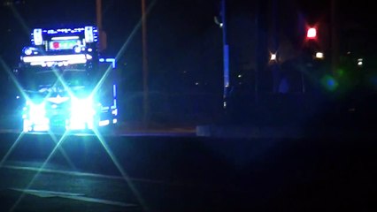 水戸友好団体イベント２０１３　デコトラ　退場シーン