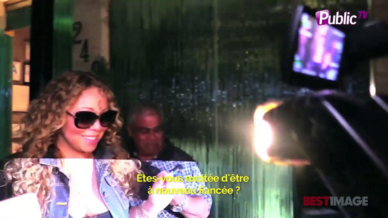 Exclu Vidéo : Mariah Carey : virée nocturne à Beverly Hills avant d'avoir la tête dans les étoiles...