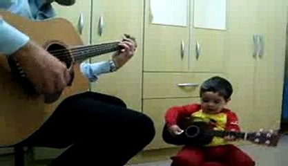 2 Year Old Singing Dont Let Me Down With His Dad