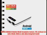 FANTEC MWiD25 Mobile WLAN Festplatte (extern 1TB 635cm (25 Zoll) WLAN USB3.0 LAN Akku integriert)