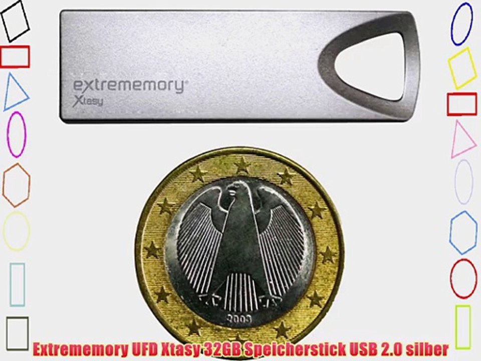 Extrememory UFD Xtasy 32GB Speicherstick USB 2.0 silber