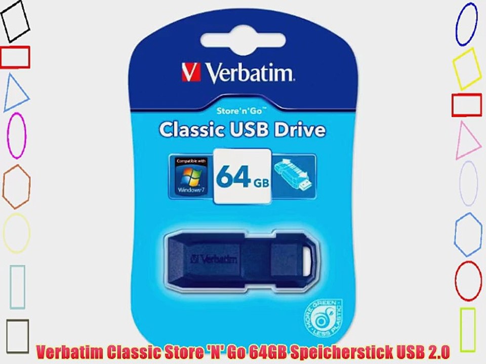 Verbatim Classic Store 'N' Go 64GB Speicherstick USB 2.0