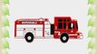 818-TEch No16500040064 Hi-Speed 2.0 USB-Sticks 64GB Feuerwehrwagen Auto rot