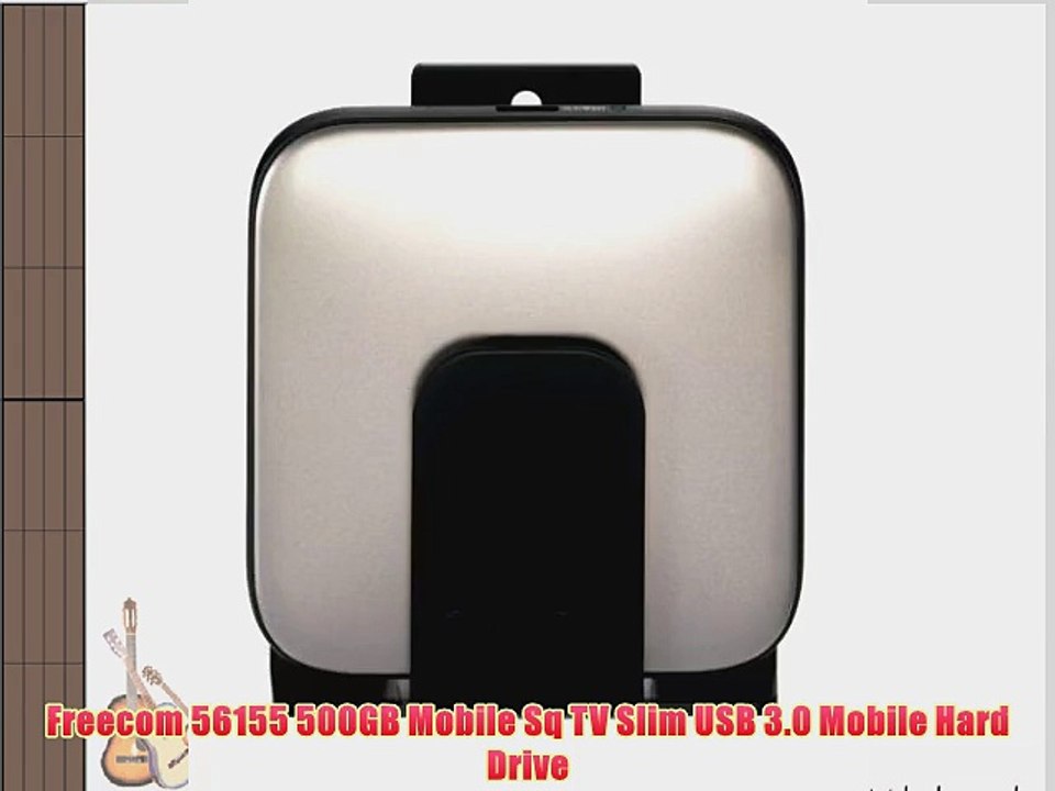 Freecom 56155 500GB Mobile Sq TV Slim USB 3.0 Mobile Hard Drive