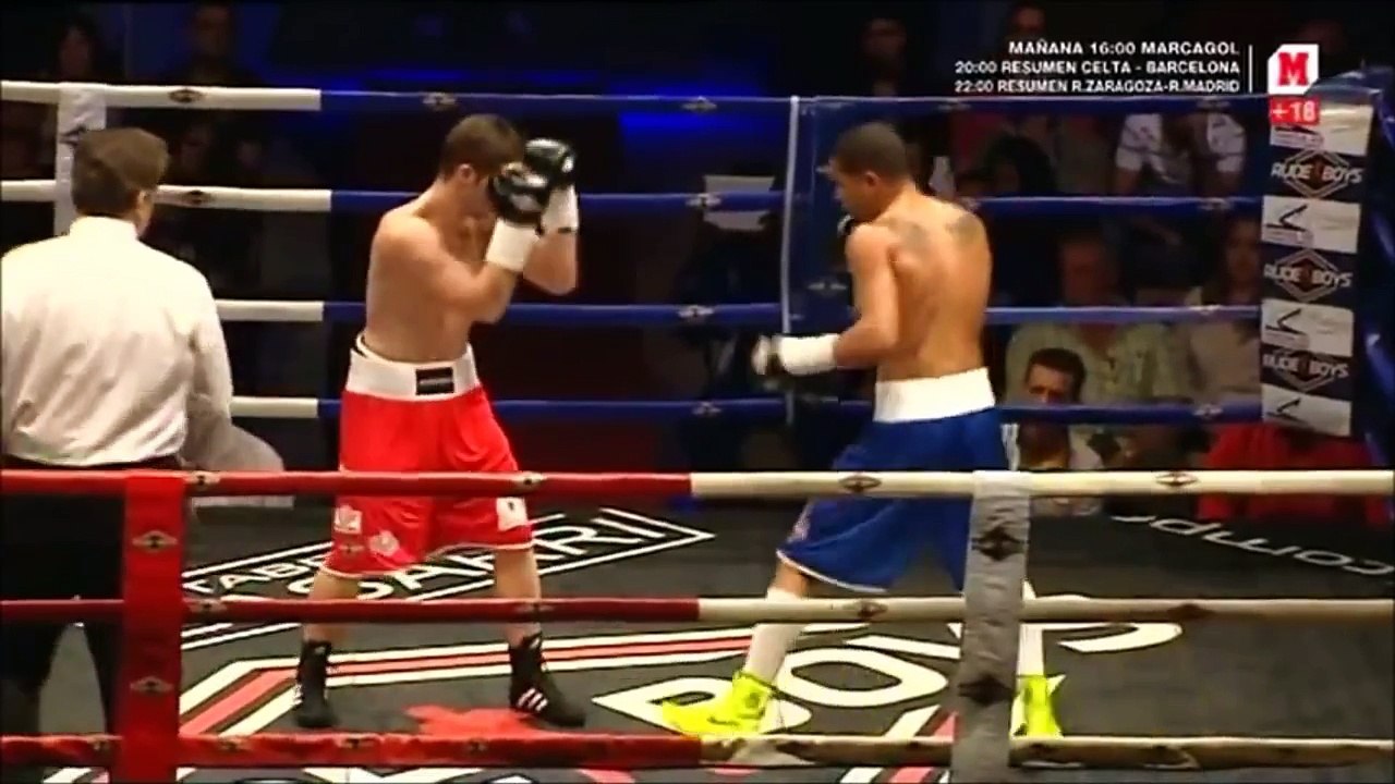 Boxing-Amazing KO First Round (Jonathan Maravilla Alonso vs Adrian Villar )