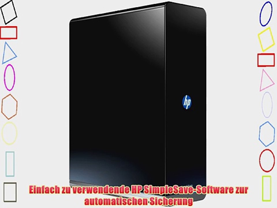 HP SimpleSave  2TB externe Festplatte (89 cm (35 Zoll))