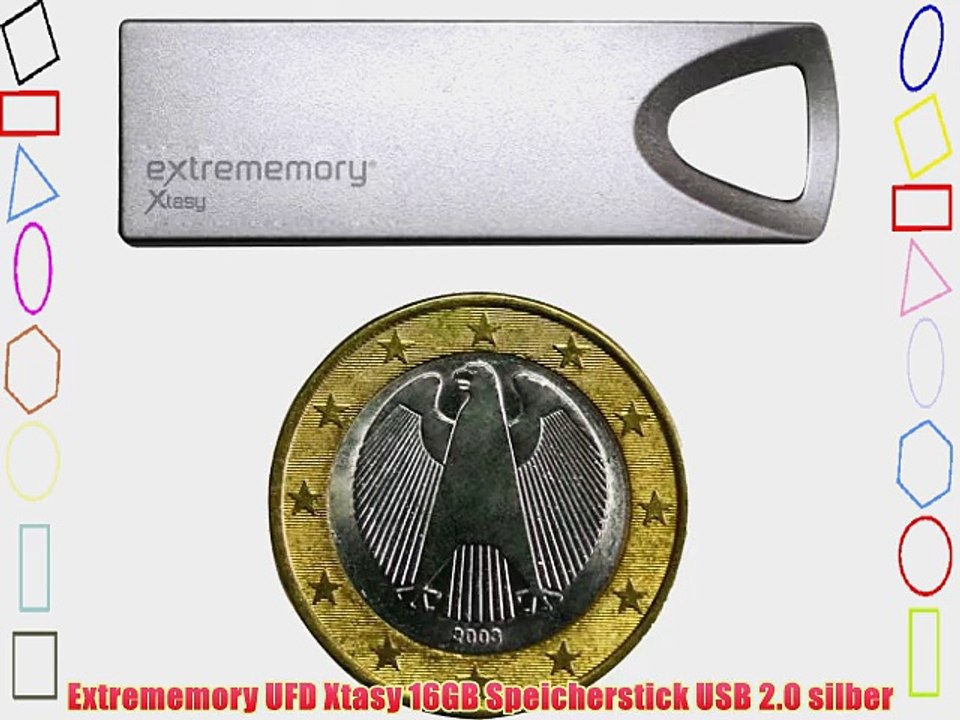 Extrememory UFD Xtasy 16GB Speicherstick USB 2.0 silber