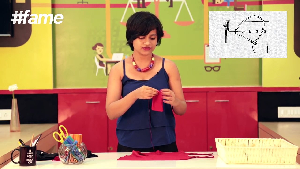 DIY Cutout Back Crop Top with Bows | #LakmeSchoolofStyle