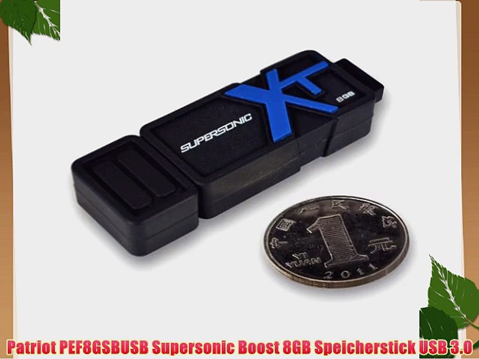 Patriot PEF8GSBUSB Supersonic Boost 8GB Speicherstick USB 3.0