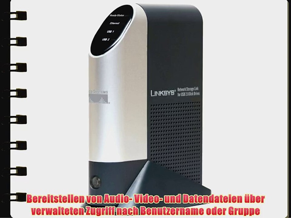 Linksys NSLU2 Network Storage Link f?r USB 2.0 Festplatten