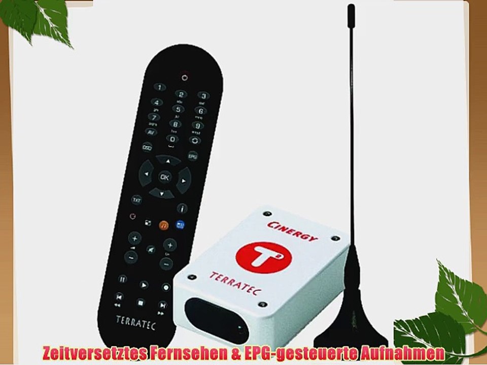 Terratec Cinergy T2 USB 2.0 externe TV-Karte f?r DVB-T