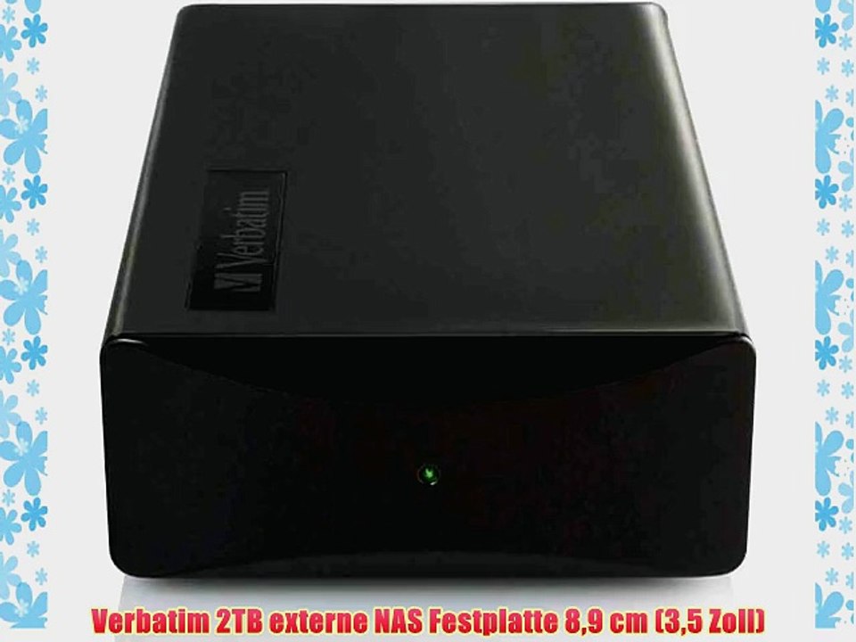 Verbatim 2TB externe NAS Festplatte 89 cm (35 Zoll)