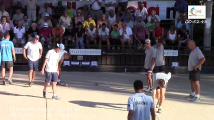 Mène 10, Finale du 95ème Grand Prix Bouliste, Sport Boules, Gap 2015