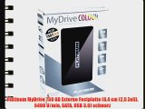 Platinum MyDrive 750 GB Externe Festplatte (64 cm (25 Zoll) 5400 U/min SATA USB 3.0) schwarz
