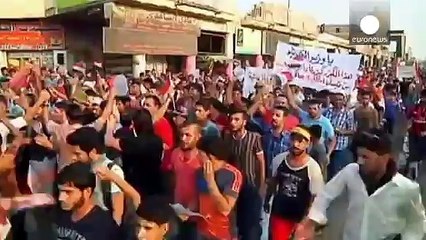 Protestas contra el gobierno iraquí por los cortes de electricidad