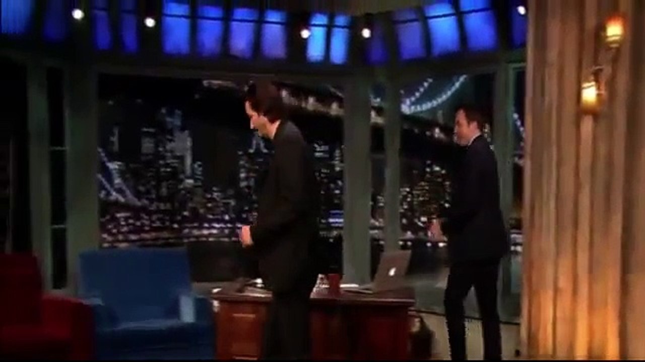 Keanu Reeves Interview on Jimmy Fallon --- October 11, 2013