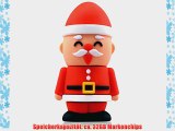 818-Shop No4400030032 Hi-Speed 2.0 USB-Sticks 32GB Nikolaus Weihnachten Nussknacker rot