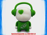 818-Shop No7700070038 Hi-Speed 3.0 USB-Sticks 8GB Lustiger Musik DJ 3D Figur