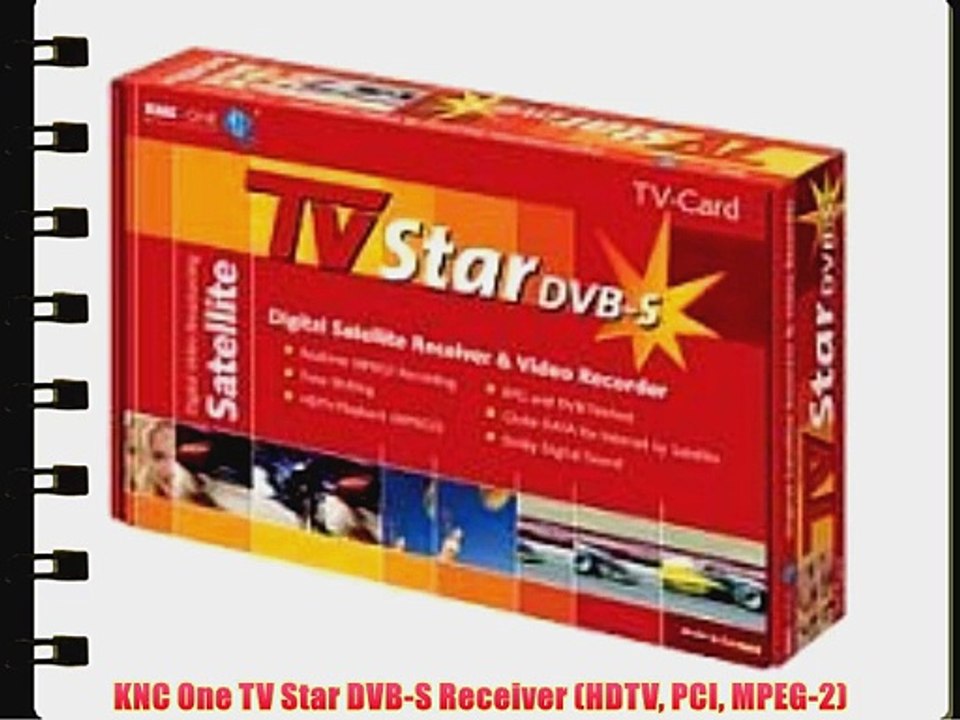 KNC One TV Star DVB-S Receiver (HDTV PCI MPEG-2)