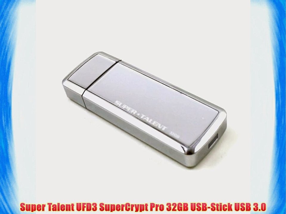 Super Talent UFD3 SuperCrypt Pro 32GB USB-Stick USB 3.0