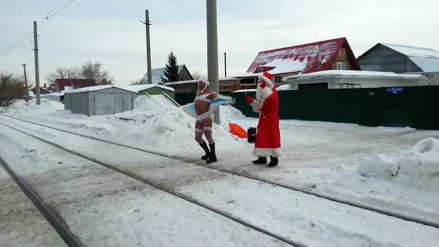 Снегур 2015 !Видео которое шокировало интернет !