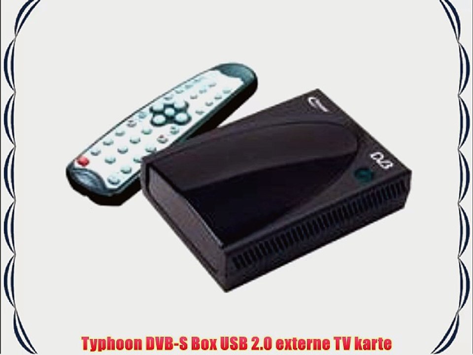 Typhoon DVB-S Box USB 2.0 externe TV karte