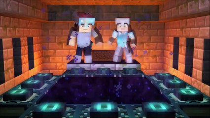 1 HOUR LOOP 'Through The Night'   A Minecraft Original Song by Antvenom mp4